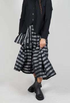 A New T Skirt in Stripe
