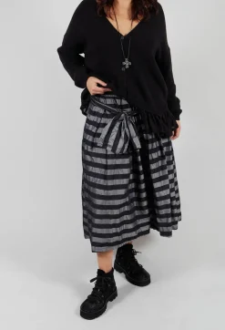 A New T Skirt in Stripe