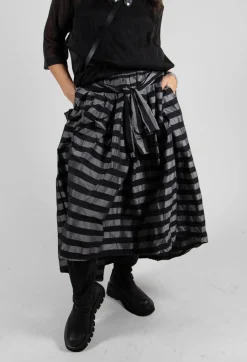 A New T Skirt in Stripe