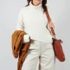 Abelia Tricot Jumper in Latte