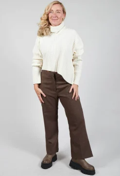 Abelia Tricot Jumper in Latte