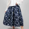 Abey Skirt in Floral Blue