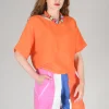 Abigi Top in Arancia