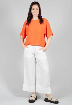 Abigi Top in Arancia