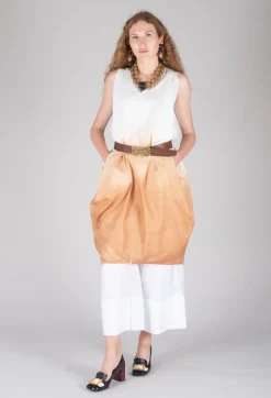 Abito Still Dress in Cognac