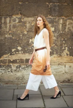 Abito Still Dress in Cognac