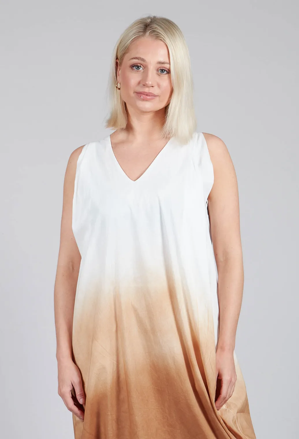 Abito Still Dress in Cognac