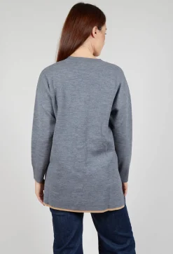 Active Cardigan in Grey