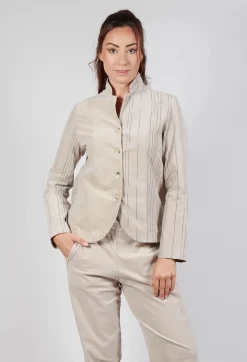Adel B Jacket in Gesso