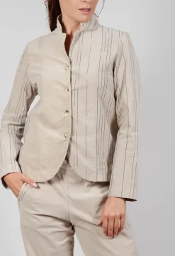 Adel B Jacket in Gesso