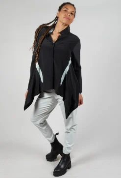 Adela Shirt in Black Speckle