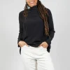 Adis Blouse in Black Speckle
