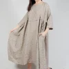 Affresco Ls Dress In Ambra