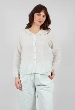 Agna Blouse in Soft Jade