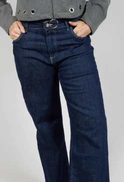 Agnes Jeans in Blue Denim