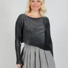 Agnes Jumper in Grigio Nero