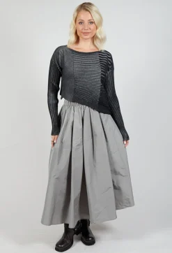 Agnes Jumper in Grigio Nero