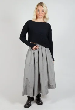 Agnes Jumper in Nero Blu
