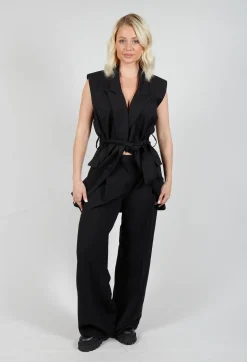 Agnese Trousers in Nero