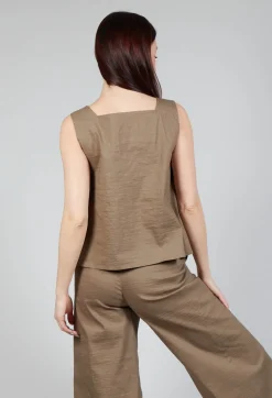Ai Top In Khaki