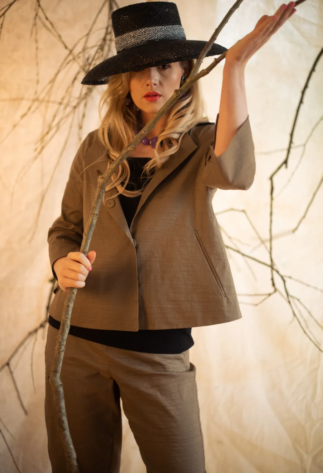 Ala Jacket In Khaki