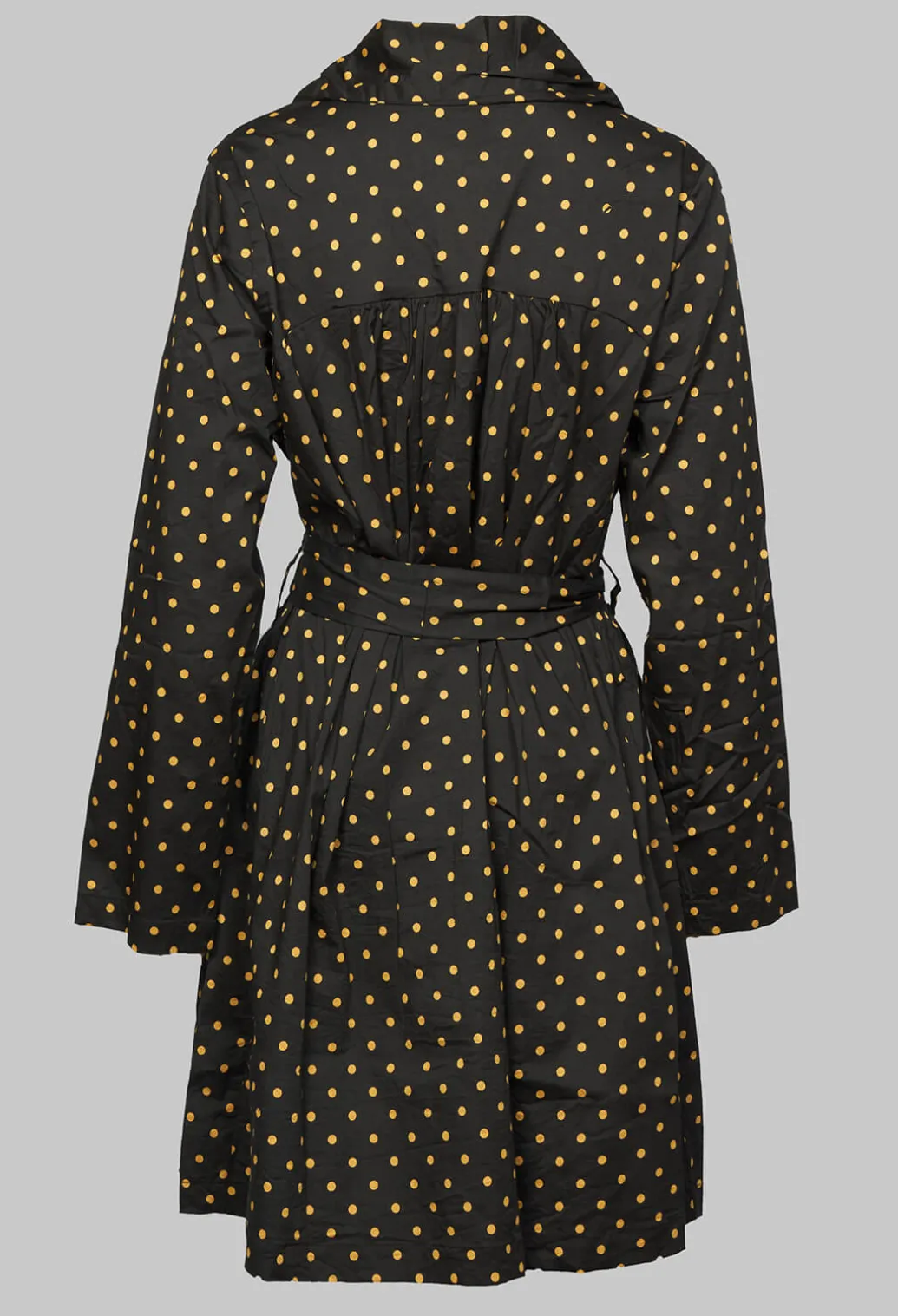 Alane Coat in Large Spot Bronze