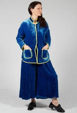 Aldina Pomegranate Jacket in Lapis