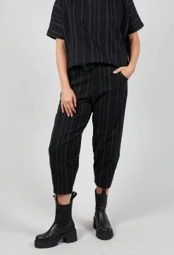 Alicia J Trousers in Nero