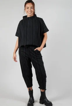 Alicia J Trousers in Nero