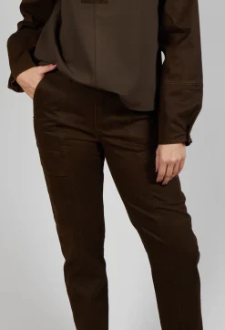 Alima Trousers in Earth