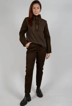 Alima Trousers in Earth