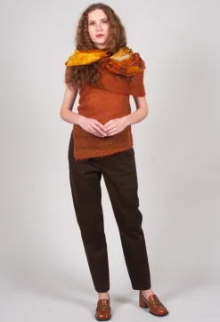 Alima Trousers in Earth