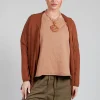 A-Line Cardigan in Pottery