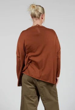 A-Line Cardigan in Pottery
