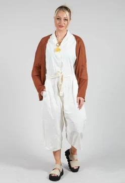 A-Line Cardigan in Pottery