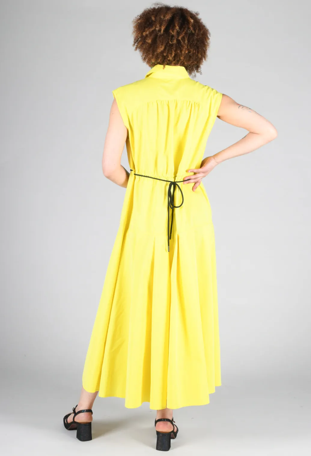 A-Line Dress in Sunflower