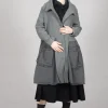 A-Line Jacket with Feature Pockets in Rock