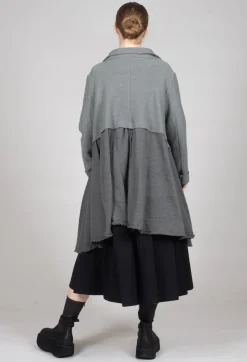 A-Line Jacket with Feature Pockets in Rock
