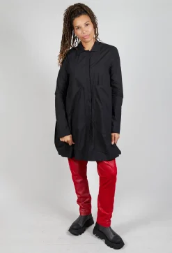 A-Line Shirt in Black