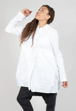 A-Line Shirt in White
