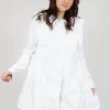 A-Line Structured Jacket in Semi Bleach