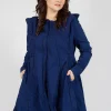 A-Line Structured Jacket in Ocean