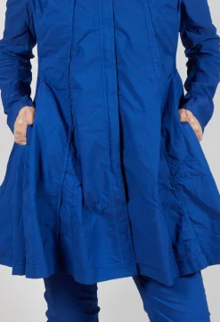 A-Line Structured Jacket in Royal