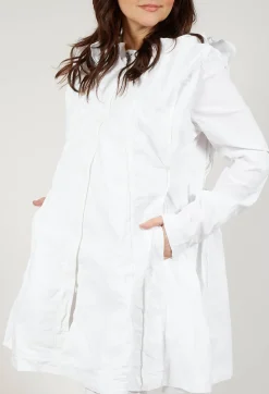 A-Line Structured Jacket in Semi Bleach