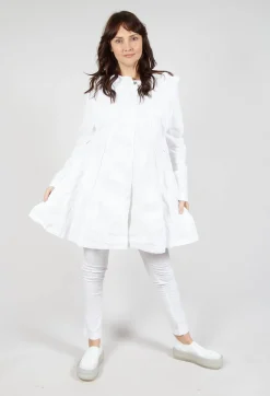 A-Line Structured Jacket in Semi Bleach