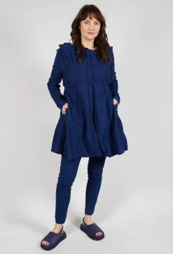 A-Line Structured Jacket in Ocean