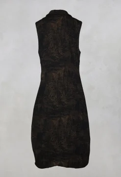 Alis Vest in Black/Beige
