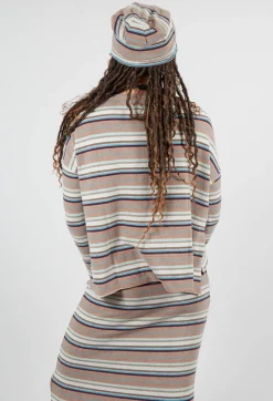 Alison Jumper in Alpaca Stripe