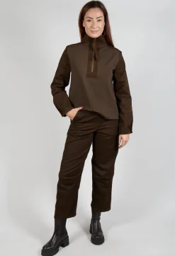 Aljo Mom Trouser in Earth