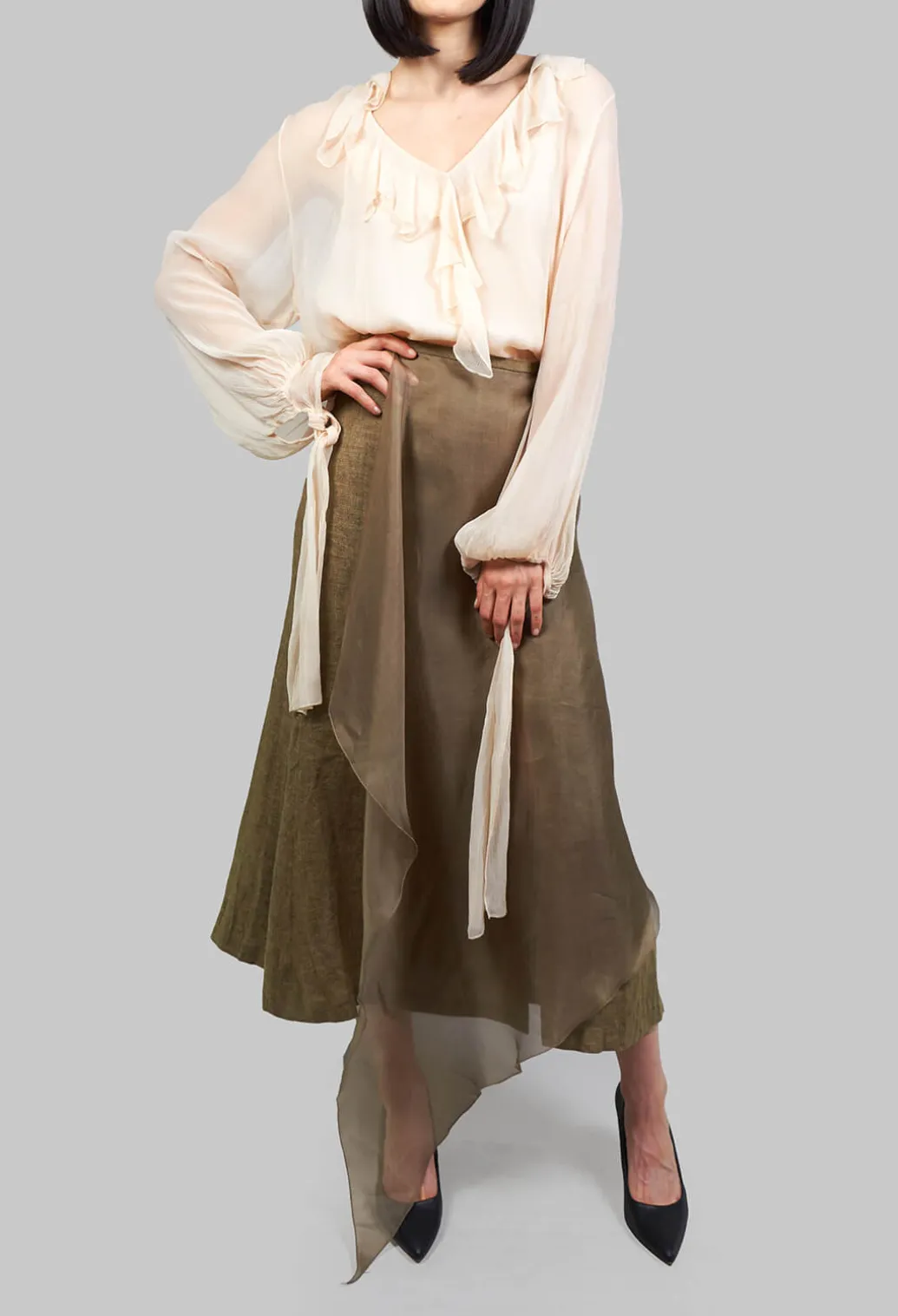 Allegro Skirt in Gold
